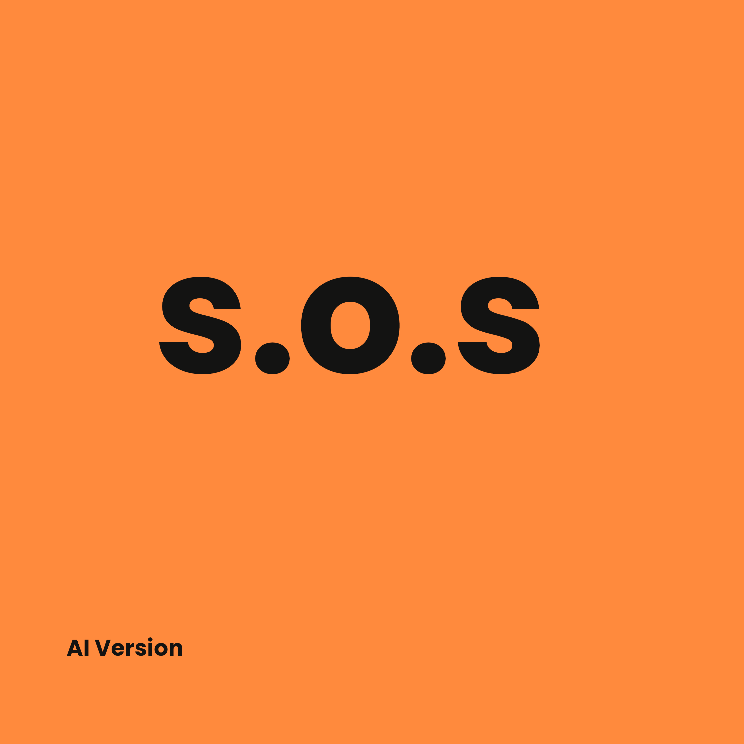 S.O.S AI Cover cover
